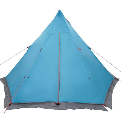 Tipi-Familienzelt 6 Personen Wasserdicht Blau
