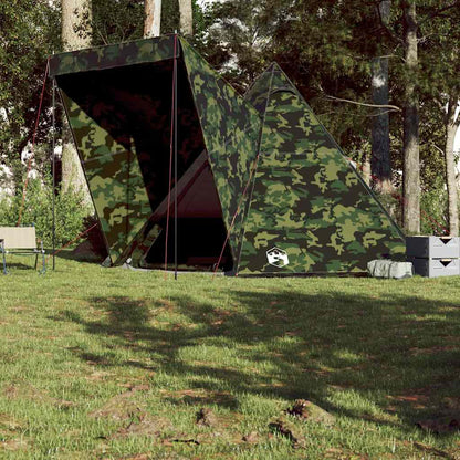 Tipi-Familienzelt 6 Personen Tarnmuster Wasserdicht Camouflage