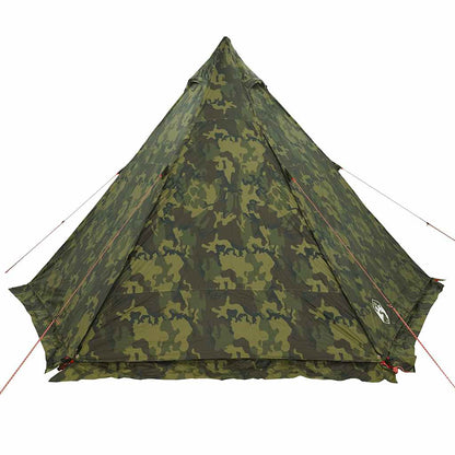 Tipi-Familienzelt 6 Personen Tarnmuster Wasserdicht Camouflage