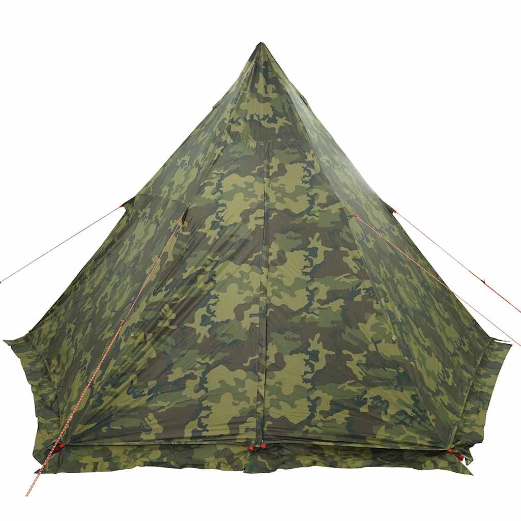 Tipi-Familienzelt 6 Personen Tarnmuster Wasserdicht Camouflage