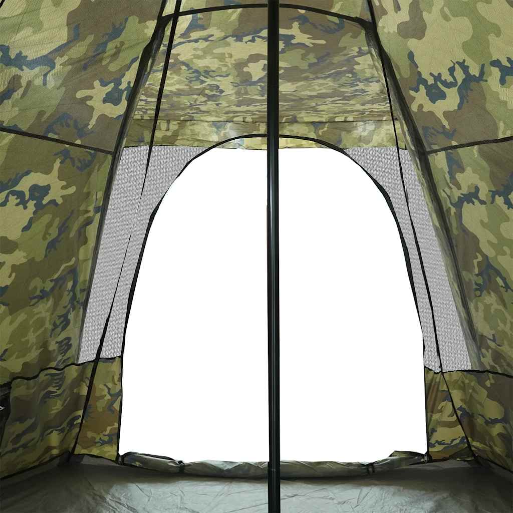 Tipi-Familienzelt 6 Personen Tarnmuster Wasserdicht Camouflage