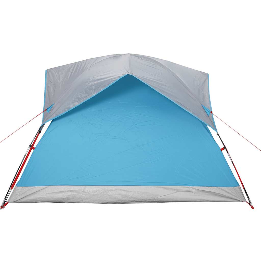 Campingzelt 4 Personen Wasserdicht Blau