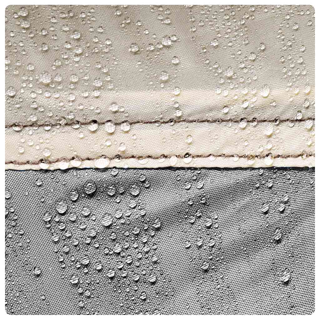 Strandzelt 3 Personen Wasserdicht Grau