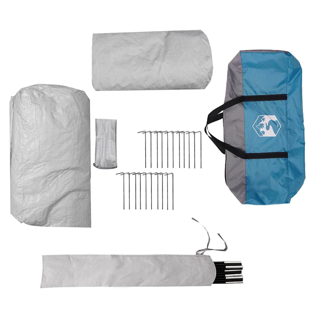 Campingzelt 2 Personen Wasserfest Blau