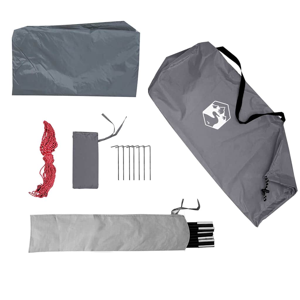 Autozelt Grau Und Orange Wasserdicht Blau