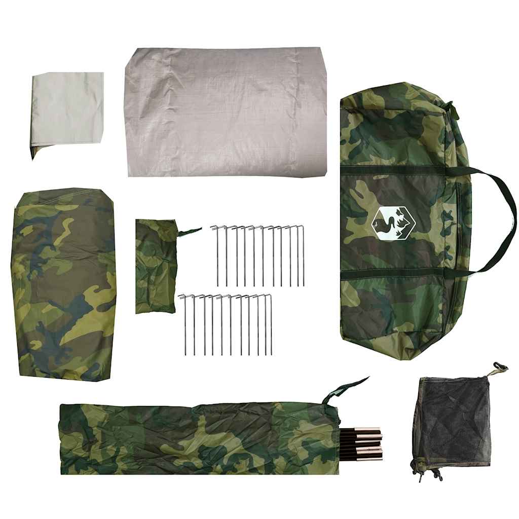 Duschzelt 2 Personen Tarnmuster Wasserdicht Camouflage