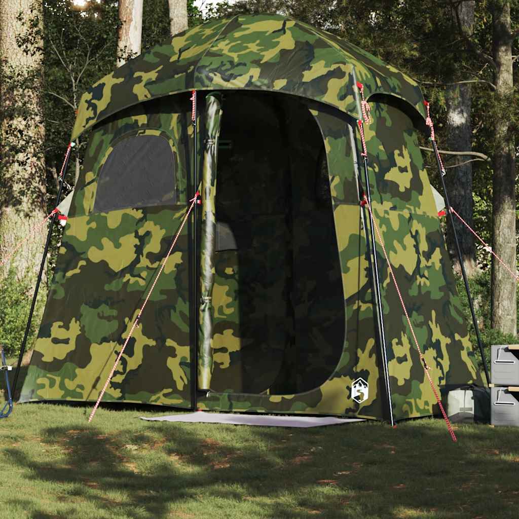 Duschzelt 2 Personen Tarnmuster Wasserdicht Camouflage