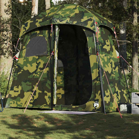 Duschzelt 2 Personen Tarnmuster Wasserdicht Camouflage