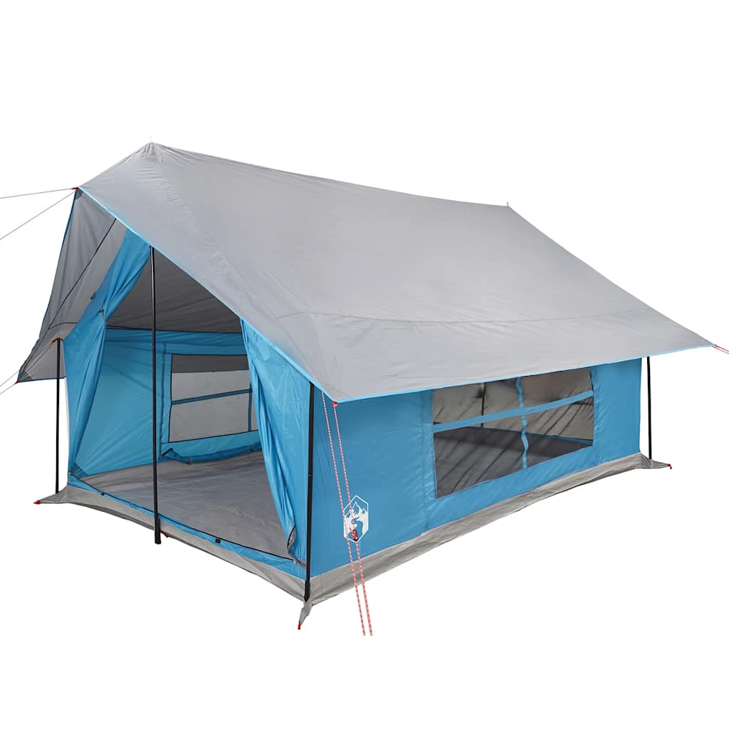 Campingzelt 5 Personen Wasserdicht Blau