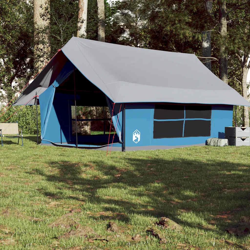 Campingzelt 5 Personen Wasserdicht Blau
