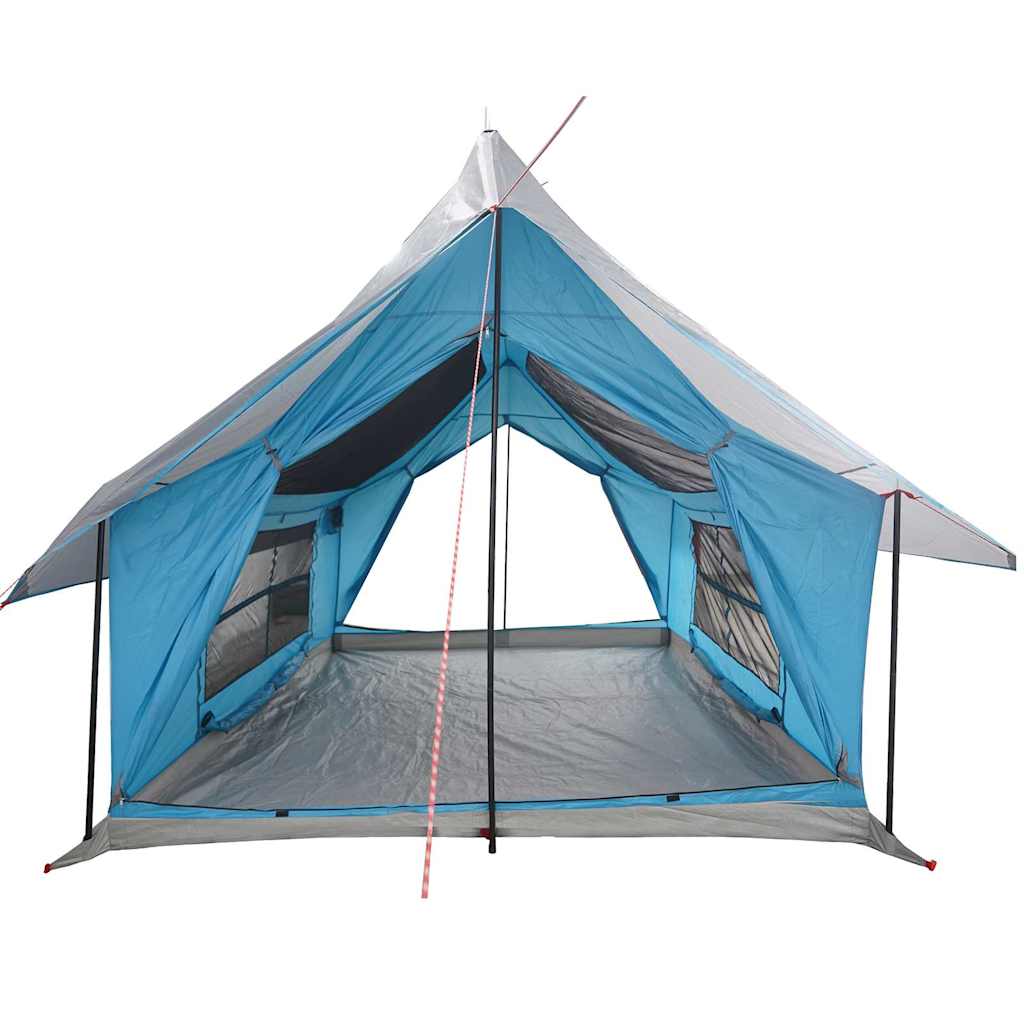 Campingzelt 5 Personen Wasserdicht Blau