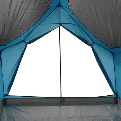 Campingzelt 5 Personen Wasserdicht Blau