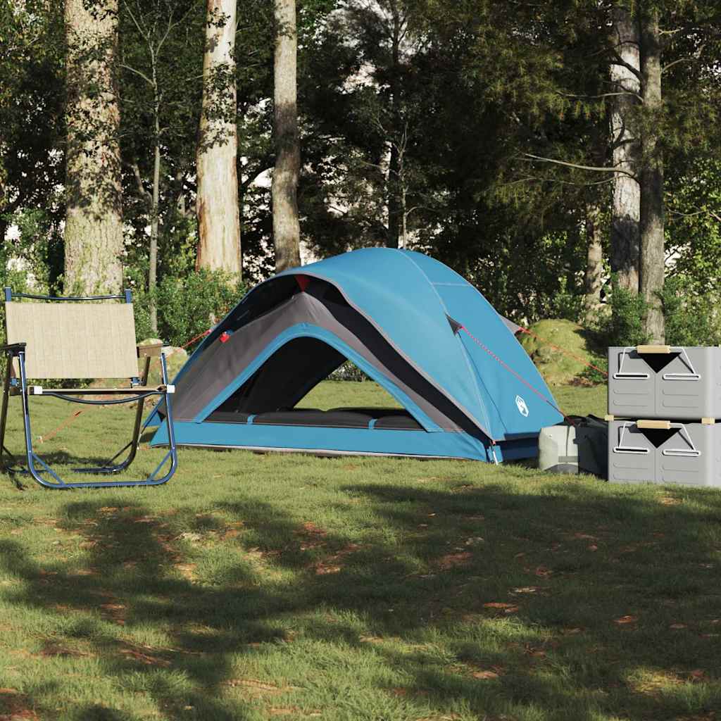 Campingzelt 1 Person Wasserfest Blau