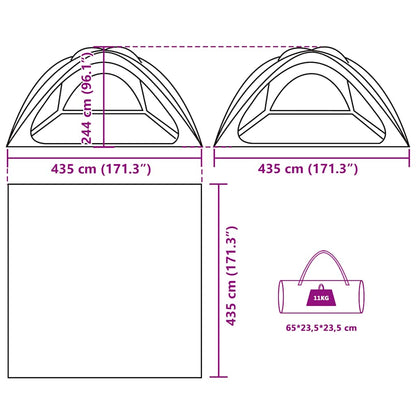 Partyzelt Wasserdicht Grau