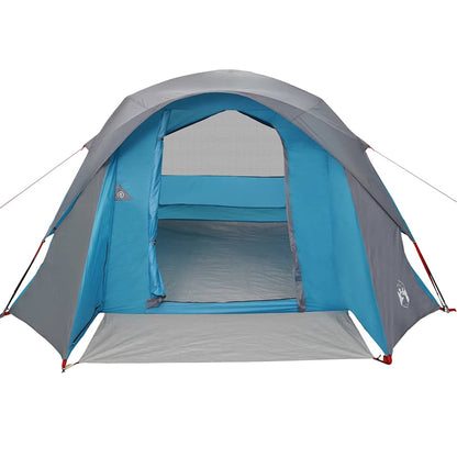 Campingzelt 4 Personen Wasserdicht Blau