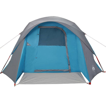 Campingzelt 4 Personen Wasserdicht Blau