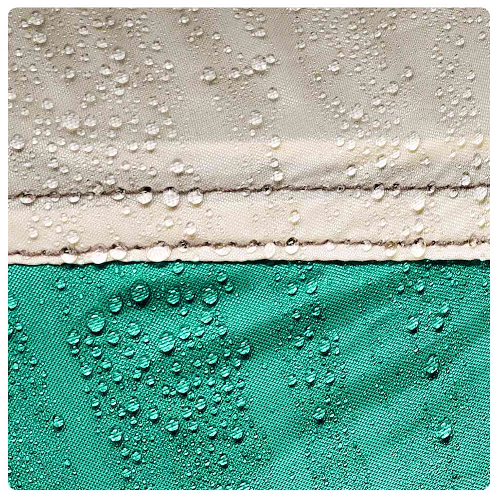 Strandzelt 2 Personen Seegrün Wasserdicht Meeresgrün