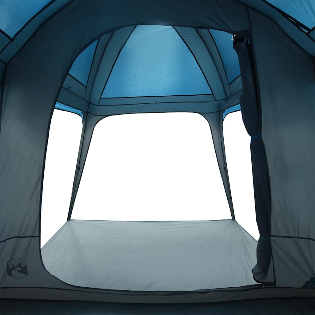 Campingzelt Mit Vorzelt 5 Personen Wasserdicht Blau