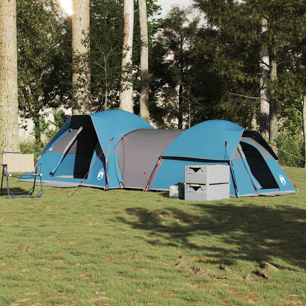 Campingzelt 5 Personen Wasserdicht Blau