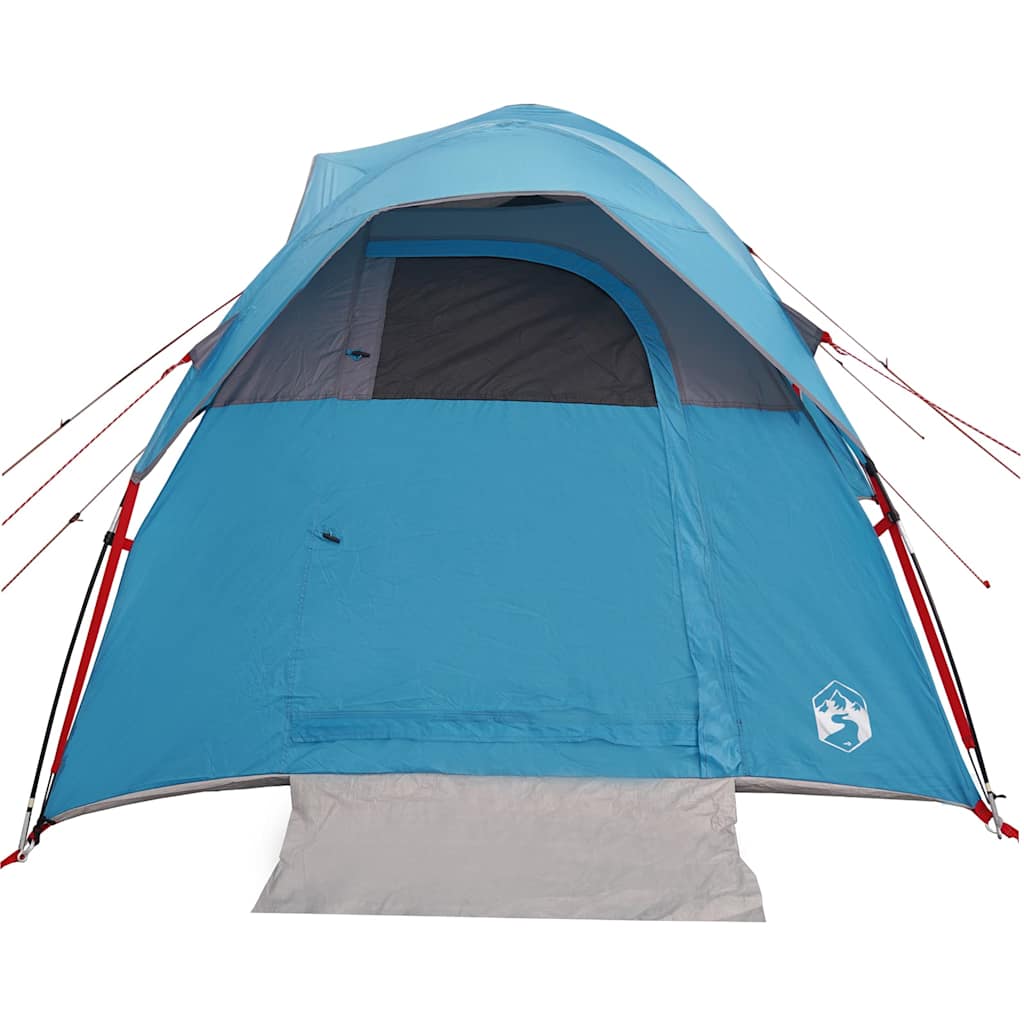 Campingzelt 5 Personen Wasserdicht Blau