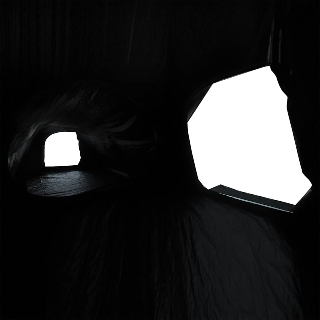 Campingzelt 5 Personen Weiß Verdunkelungsstoff Wasserdicht Weiße Verdunkelung