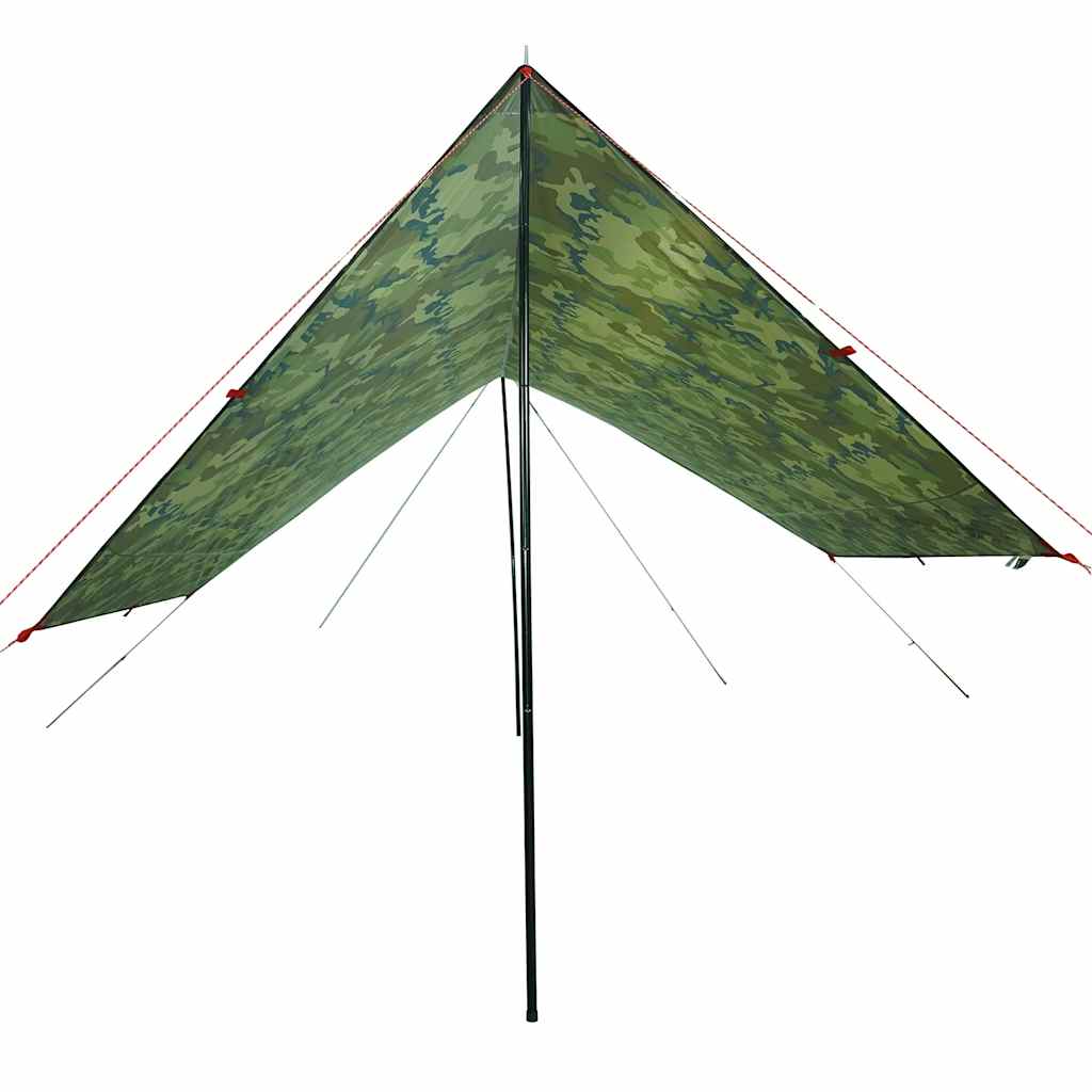 Tarp Tarnmuster 438X376X212 Cm Wasserdicht Camouflage
