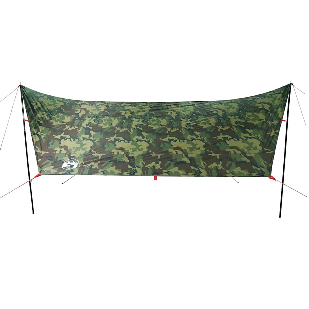Tarp Tarnmuster 462X306X211 Cm Wasserdicht Camouflage