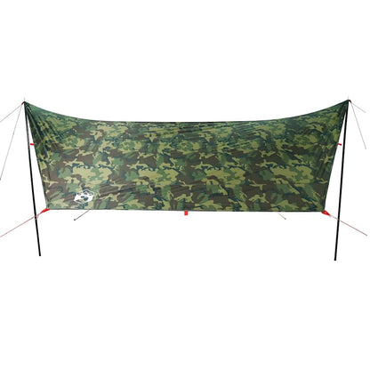 Tarp Tarnmuster 462X306X211 Cm Wasserdicht Camouflage