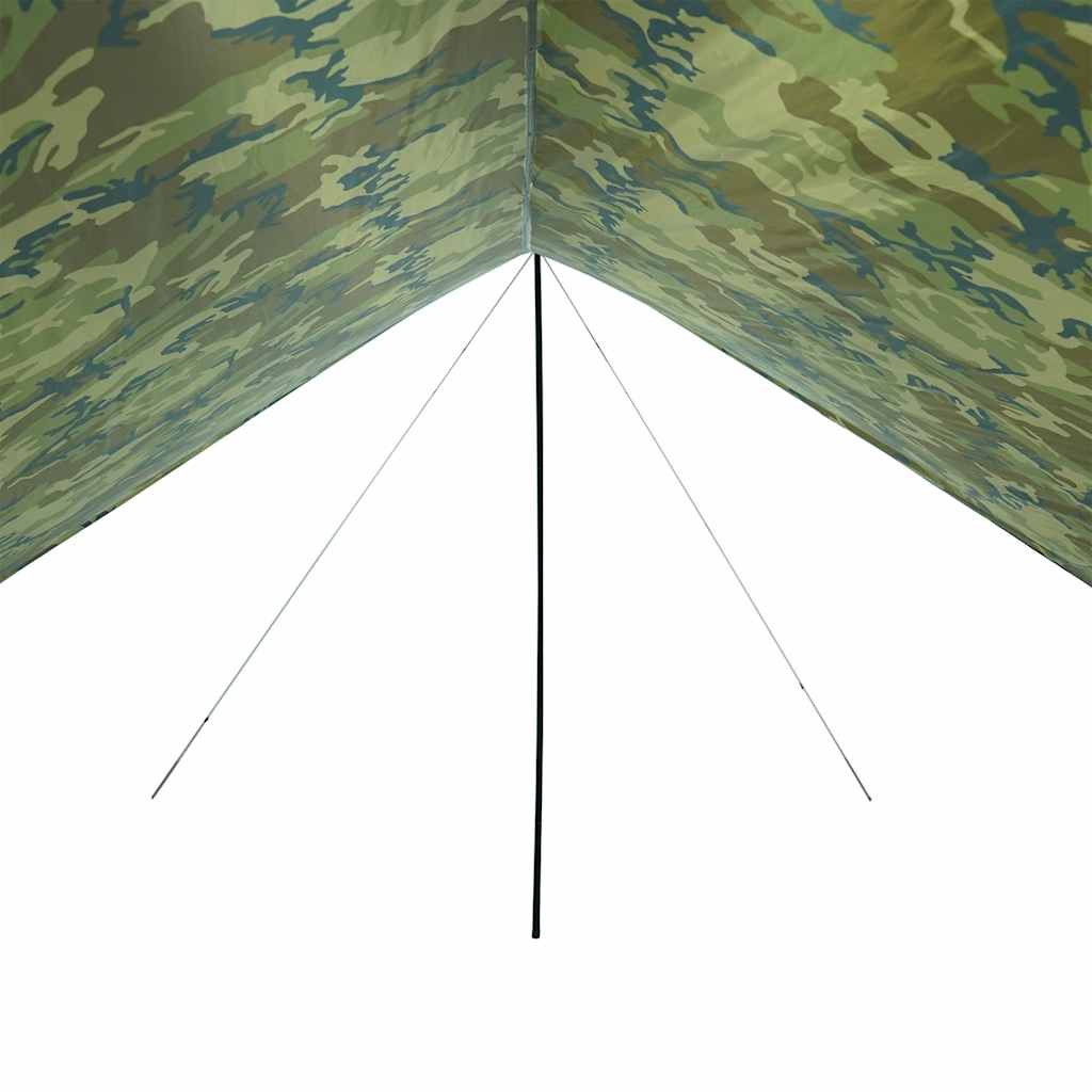 Tarp Tarnmuster 462X306X211 Cm Wasserdicht Camouflage