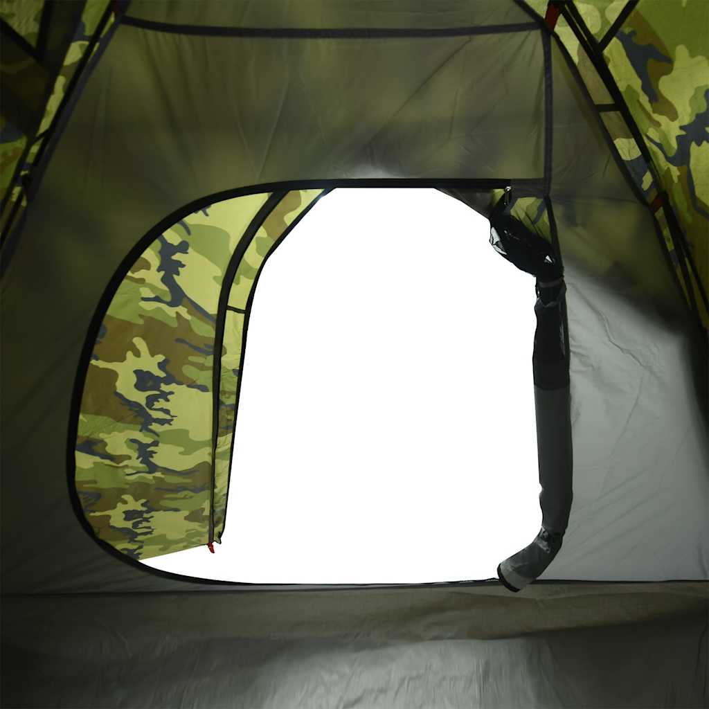 Kuppelzelt 4 Personen Wasserdicht Camouflage