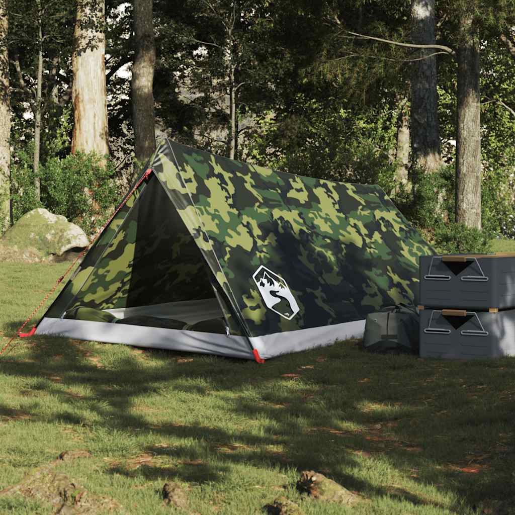Campingzelt 2 Personen Tarnmuster Wasserdicht Camouflage