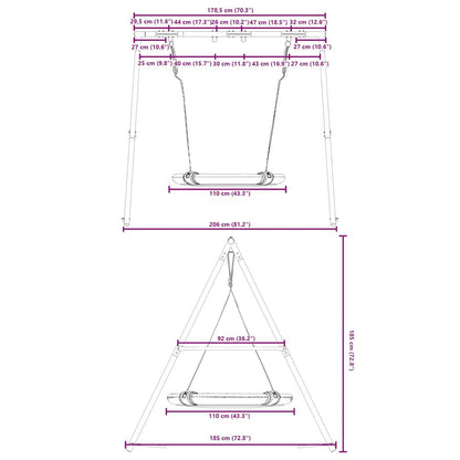 Schaukel-Set Mit Nestschaukel