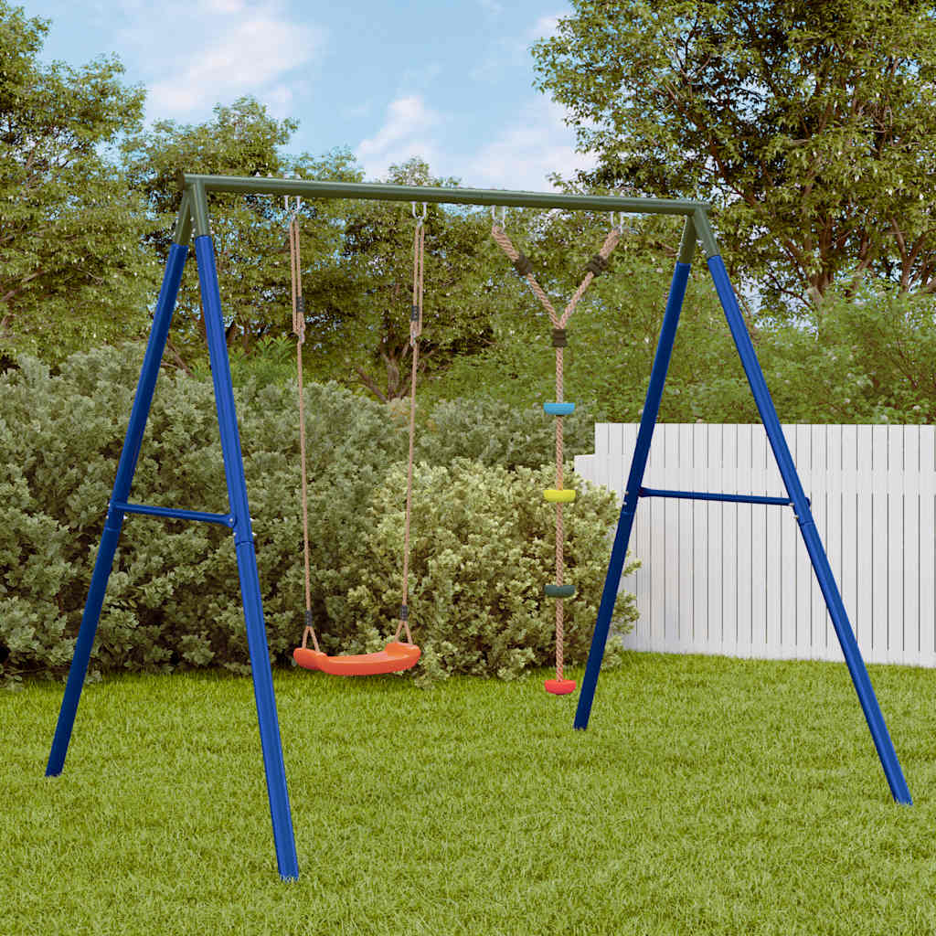 Schaukel-Set Mit Schaukelsitz Und Kletterschaukel