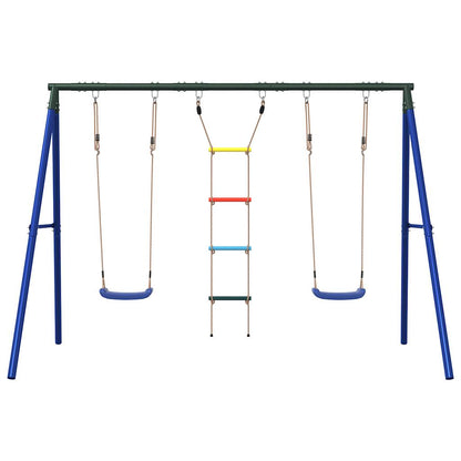 Schaukel-Set Mit Schaukelsitzen Und Strickleiter