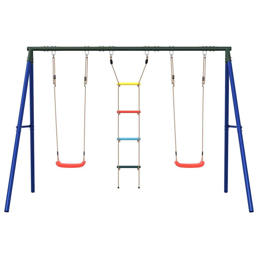 Schaukel-Set Mit Schaukelsitzen Und Strickleiter