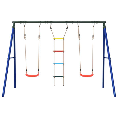 Schaukel-Set Mit Schaukelsitzen Und Strickleiter