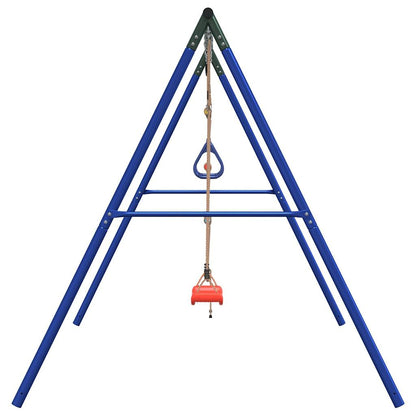 Schaukel-Set Mit Schaukelsitz Trapez Und Strickleiter