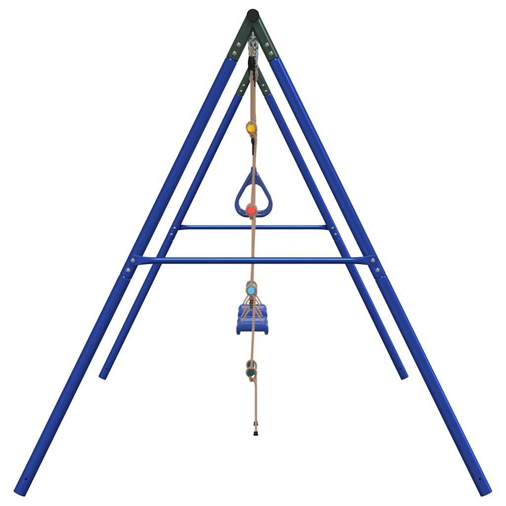 Schaukel-Set Mit Schaukelsitzen Trapez Und Strickleiter