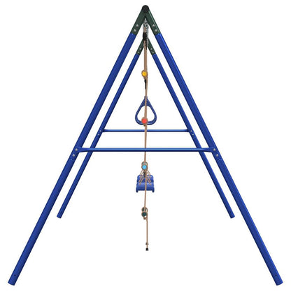 Schaukel-Set Mit Schaukelsitzen Trapez Und Strickleiter