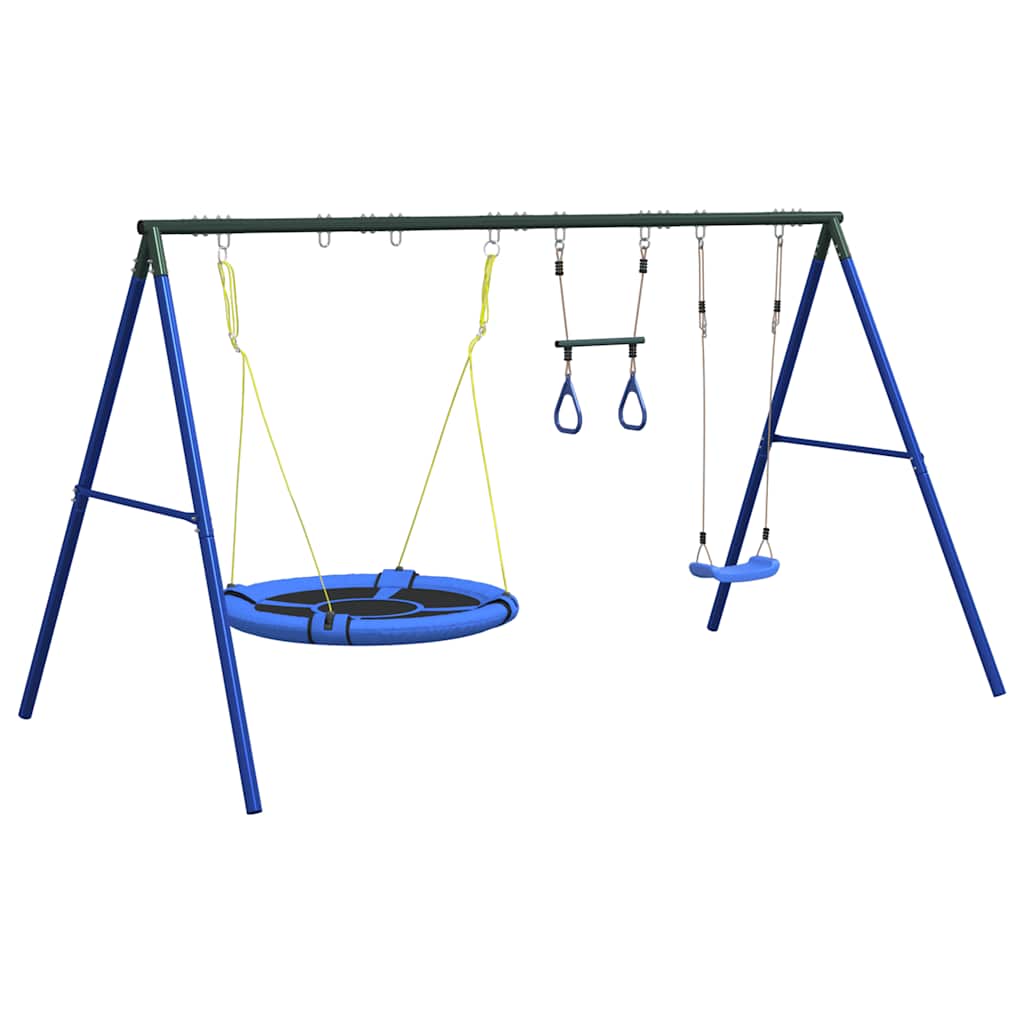 Schaukel-Set Mit Schaukelsitz Trapez Und Nestschaukel