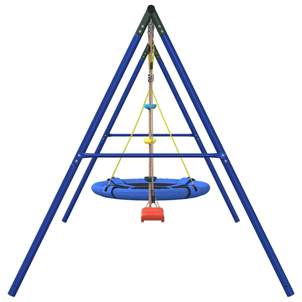 Schaukel-Set Mit Schaukelsitz Kletterschaukel Und Nestschaukel