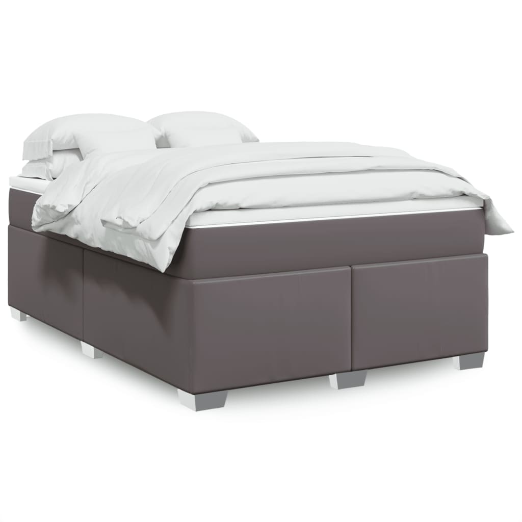 Boxspringbett Mit Matratze Kunstleder