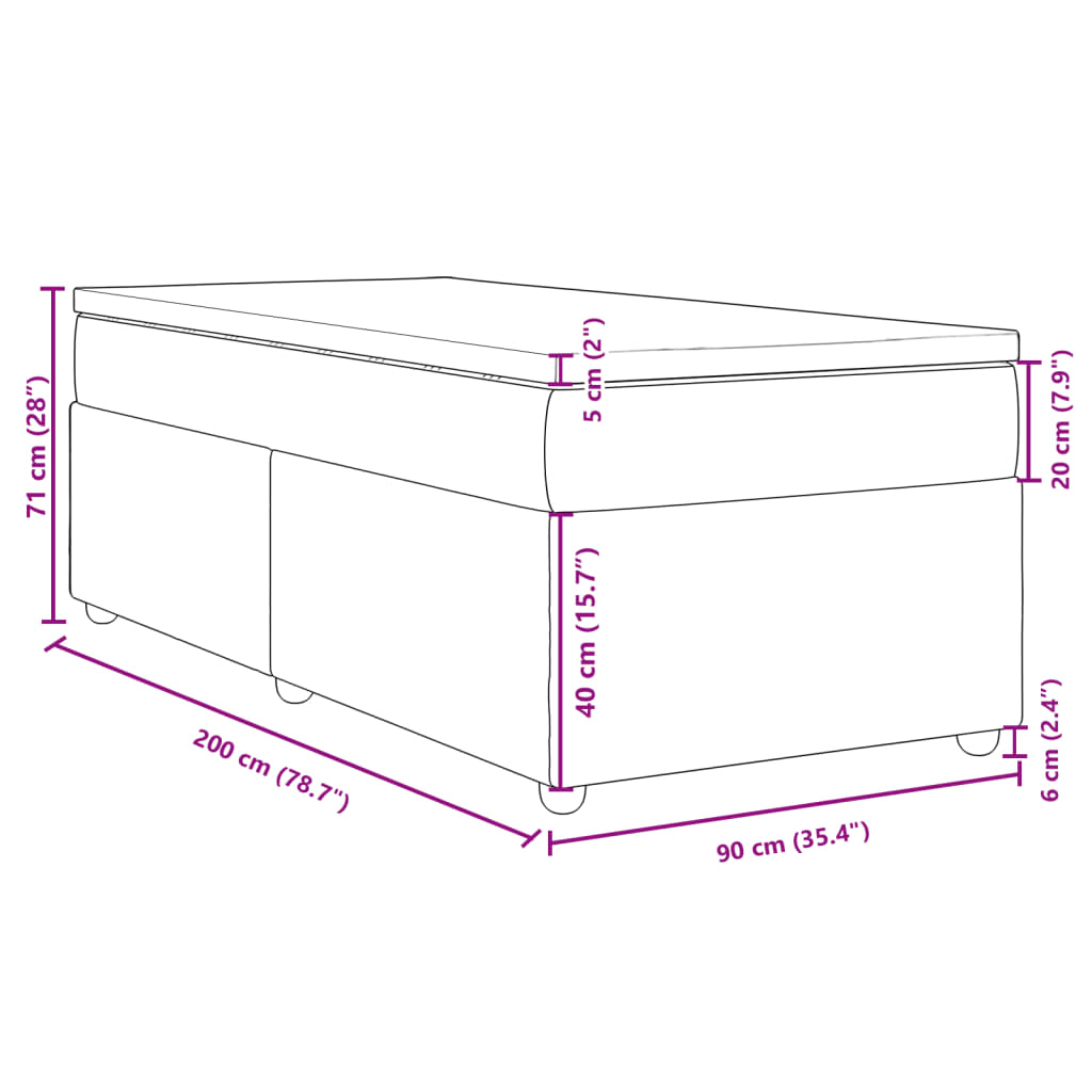 Boxspringbett Mit Matratze Stoff