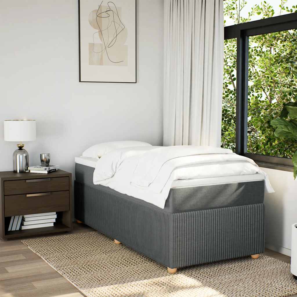 Boxspringbett Mit Matratze Stoff