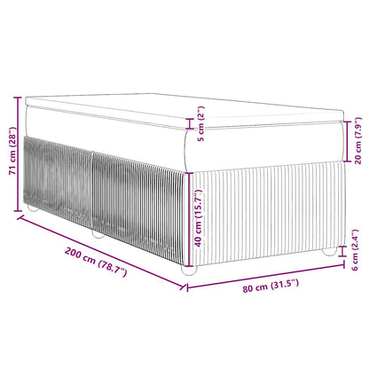 Boxspringbett Mit Matratze Samt