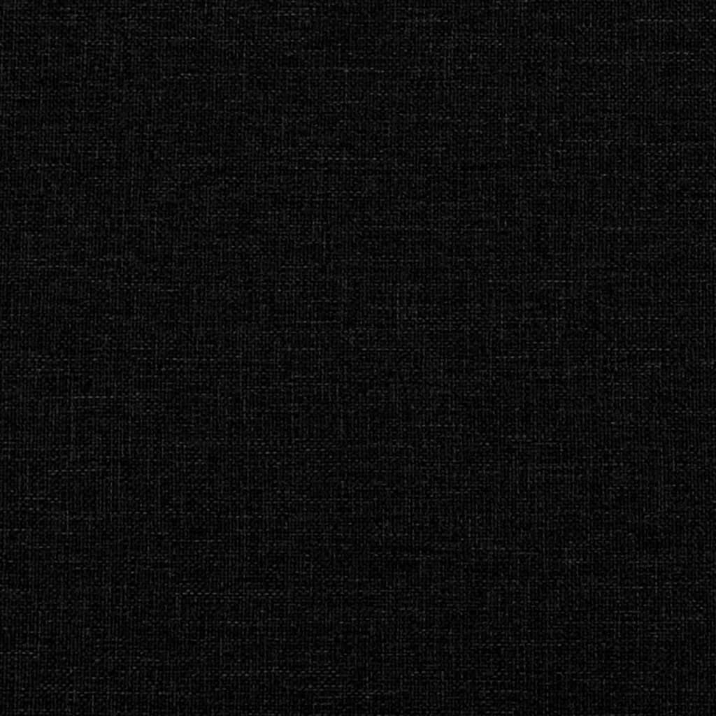 Boxspringbett Mit Matratze Stoff Schwarz