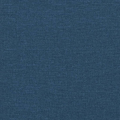 Boxspringbett Mit Matratze Stoff Blau