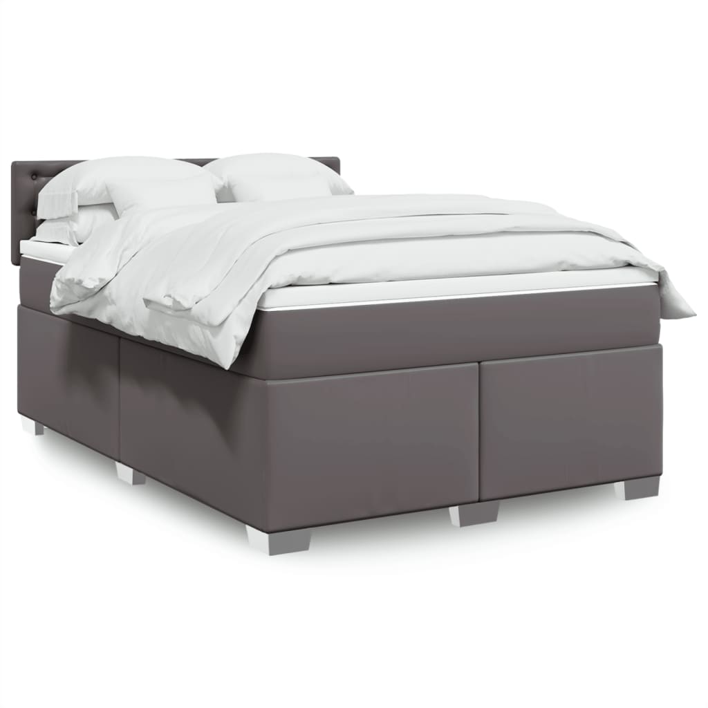 Boxspringbett Mit Matratze Kunstleder