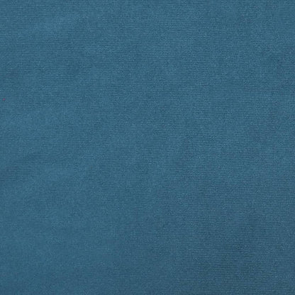 Boxspringbett Mit Matratze Dunkel Samt Blau