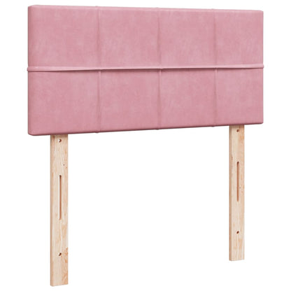 Boxspringbett Mit Matratze Samt Rosa
